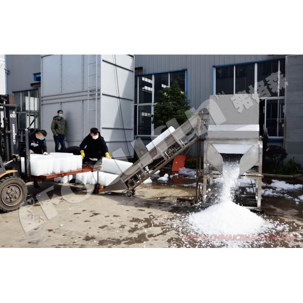 25 тонн суточной емкости Блок-Лед/Hielo en Bloque Машина с высокой скоростью и эффективностью