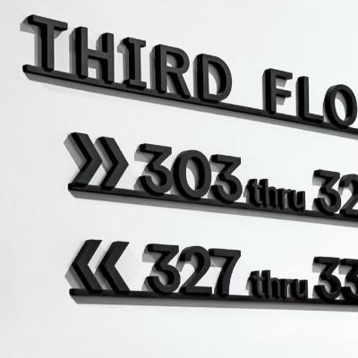 Plastic Clear Alphabet Sign Letters Custom Logo Acrylic 3D Letter Signage