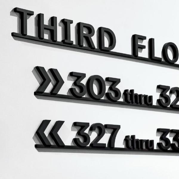 Plastic Clear Alphabet Sign Letters Custom Logo Acrylic 3D Letter Signage