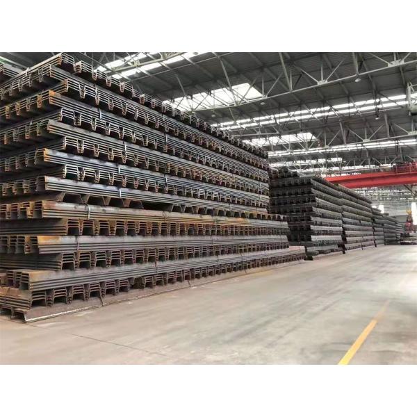 UPVC Steel Z Type Sheet Pile 457MM Width Easy Handling
