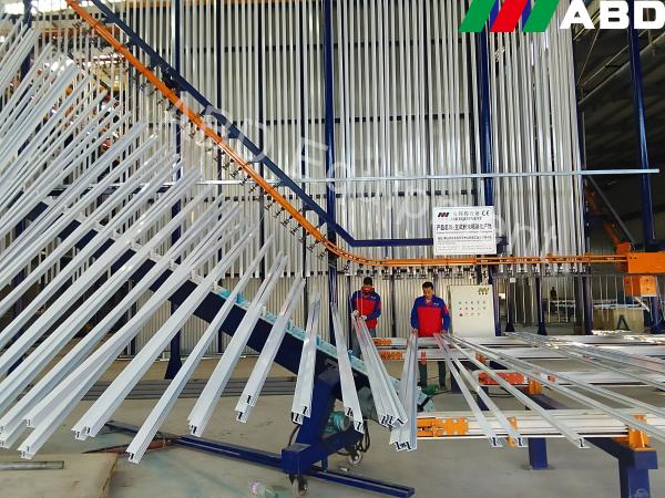 Pistolage de tuyau d'acier d'ABD Metal Powder Coating Line 380V