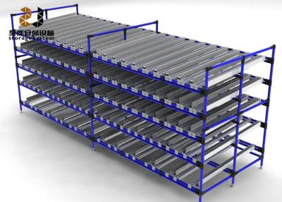 4 Tier Warehouse Metal Storage Racks Adjustable Multi Level High Efficiency