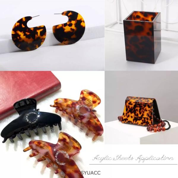 Сформированный вакуумом лист Pmma акриловый для Earing и сумок