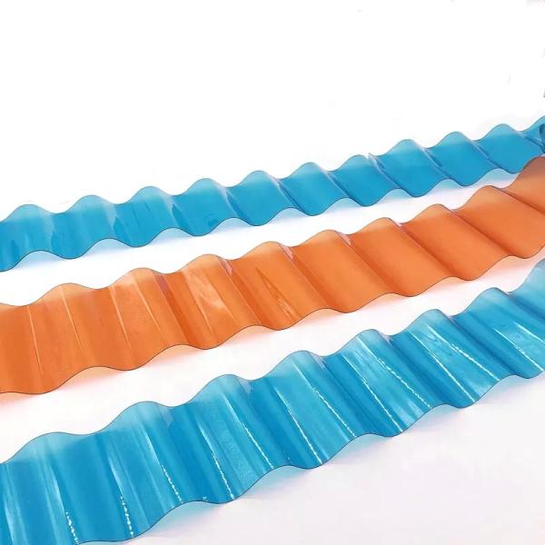 Diy Greenhouse Panels Clear Plastic Polycarbonate Sheets 0.8mm For Roof Covering