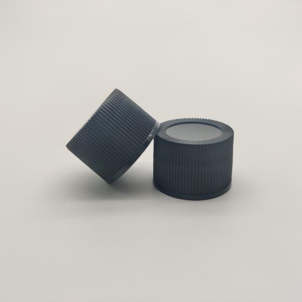 ISO9001 24 410 Screw Cap , Ribbed Wall Plastic Bottle Closures