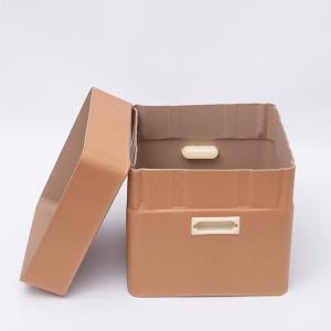 Square Paper Fibre Drum With Plastic Handles – Easy-To-Carry & Durable Packaging Solution