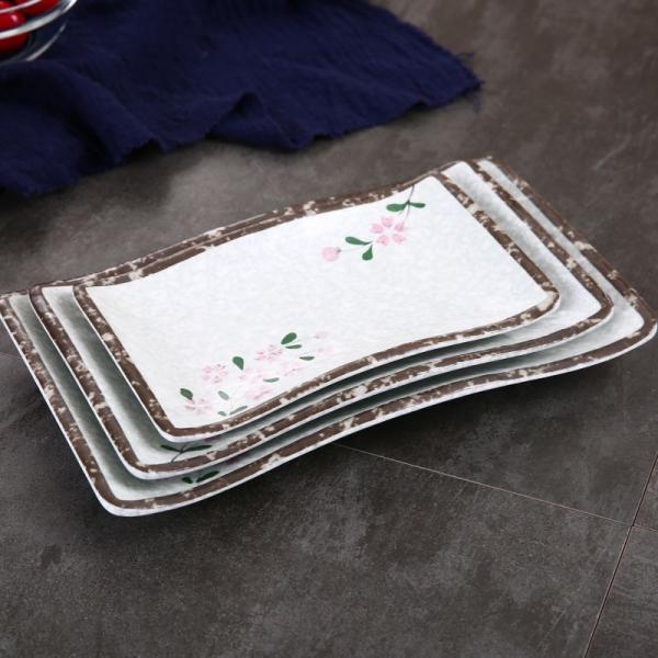 Placas de vajilla de melamina ligeras e inquebrantables para acampar