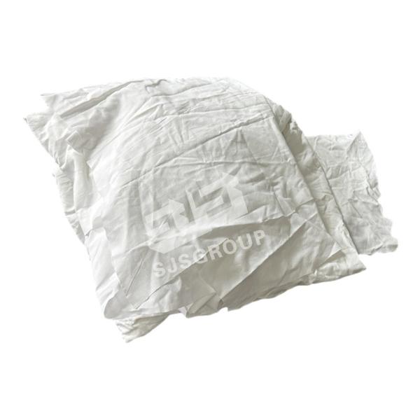 Regular Size White Bed Sheet Rags 100% Cotton sheeting Rags Textile Waste Recycled Cotton Cloth Industrial Cleaning Rag
