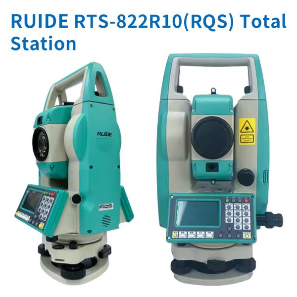 Ruide RTS-822R10 RQS Total Station 2" Accuracy Surveying Equipment