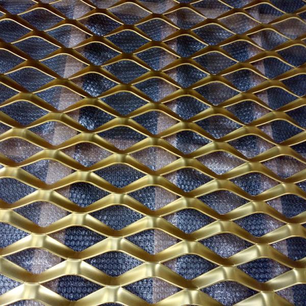 25-500mm Dia Diamond Hole Expanded Wire Mesh Specialized In Customized