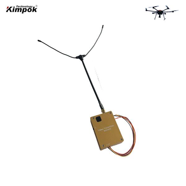 40 km FPV à longue portée VTX VRX Vidéo émetteur et récepteur 800 MHz pour drone