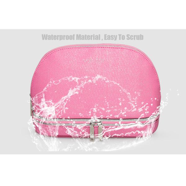 Shell Shaped Makeup Toiletry Travel Bags / Travel Makeup Pouch Easy Carry