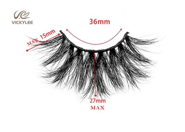 Thick Curling Hair Black Color 0.06mm 6D Lashes