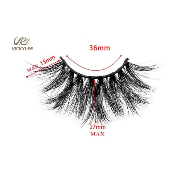 Thick Curling Hair Black Color 0.06mm 6D Lashes