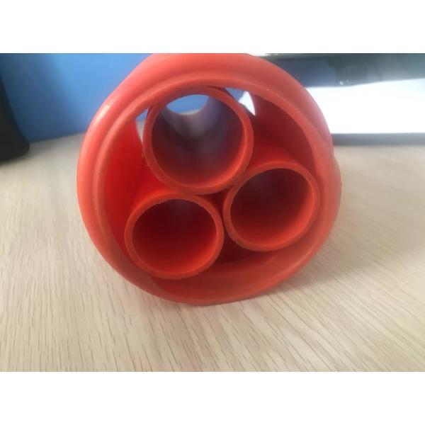 90kg/H 63mm 55kw PE Carbon Spiral Pipe Extrusion Line