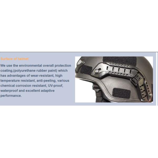 American Army Style MICH Aramid / PE Bulletproof Military&Police Tactical Helmet Level NIJ3A
