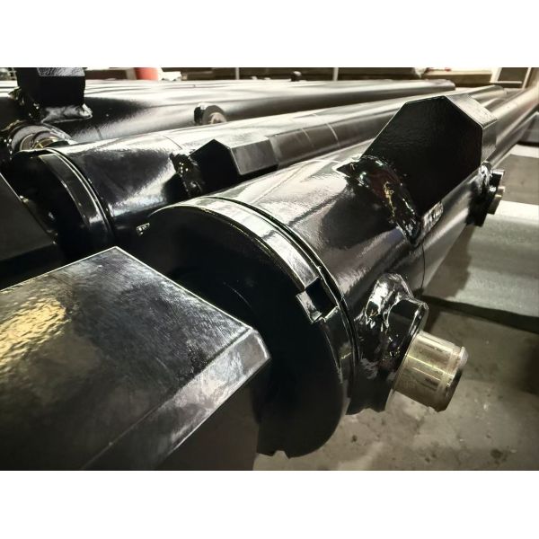 OEM Telescopic Hydraulic Cylinder High Pressure Hard Chrome Plated 1865mm Stroke