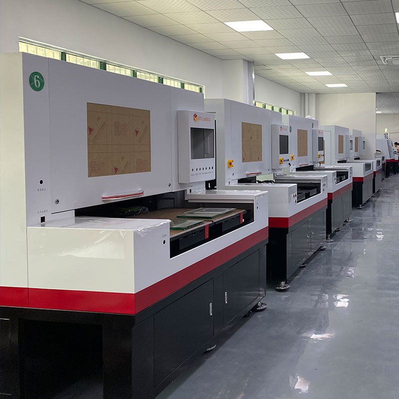 Машина для лазерной резки закаленного стекла CKD 60W 80W с управлением HTI