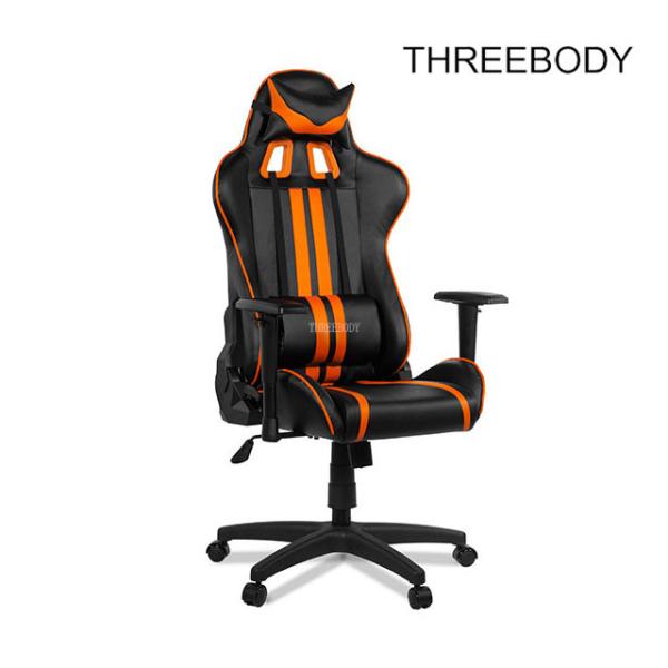 Modern Style Racing Seat Computer Chair , Office Leather Swivel Gaming Chair