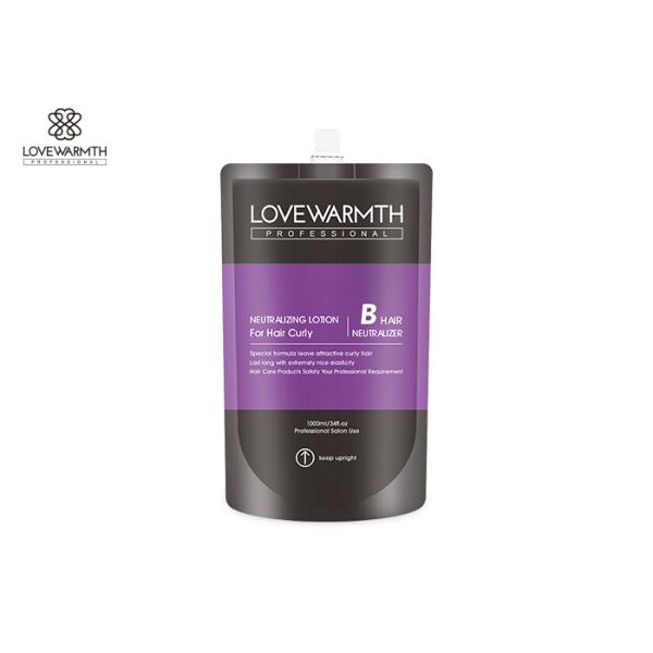 Fragrance Hair Straightening Neutralizer , Perm Hair Straightening Lotion For Curly Hair