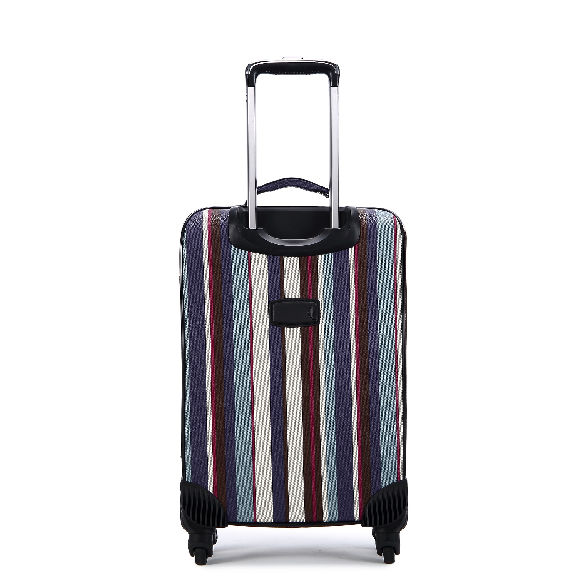 2 Piece Business Travel Luggage Set Leather Carry-On Suitcases with Spinner Caster Boarding Case for Meetings