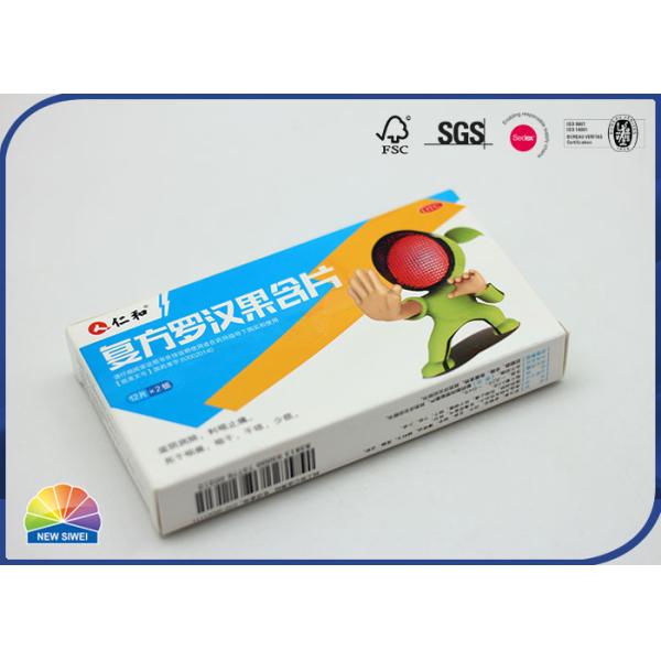 Горячая бумага с покрытием коробки 350gsm коробки складчатости фольги для упаковки бомбы ванны