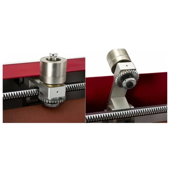 Standardized Rotary Drum Abrasion Tester Multi Material DIN Abrasion Resistance Tester