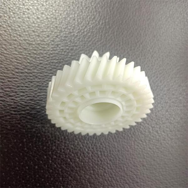 Custom White Gear Plastic Mould: professional manufacture, fine design