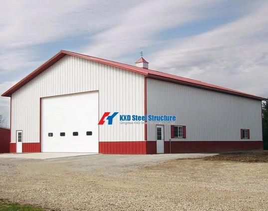 Pre Customized Structural Building Metal Construction Industrial Steel Workshop