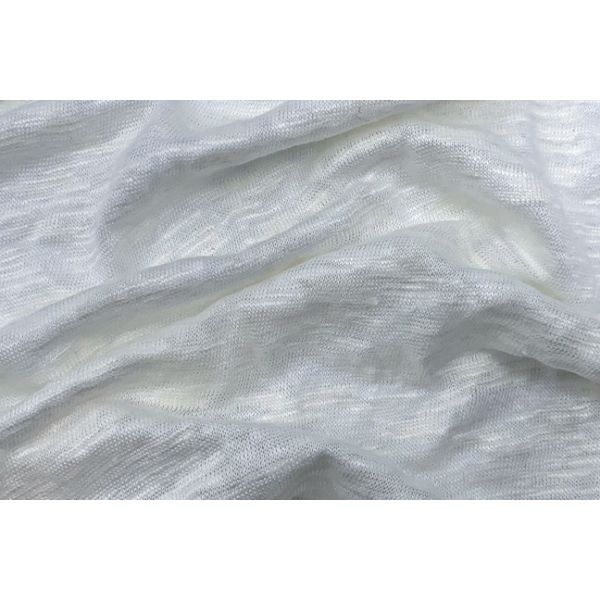 Clothing Shirt 100% Linen Slub Fabric Lightweight Plain Weave Fabric
