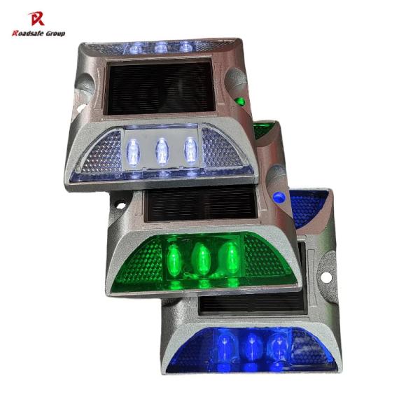 Road Stud Energy Solar Charged Road Marker Providing Continuous Hazard Alerts And Clear Road Alignment Guidance