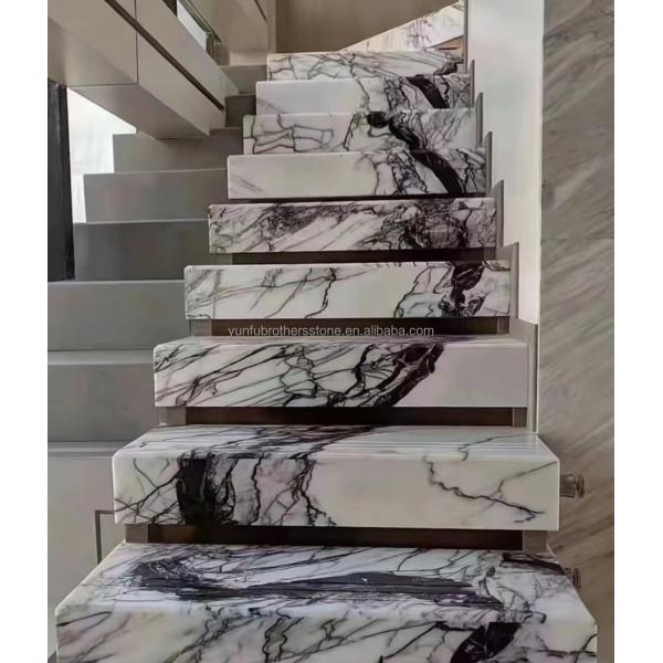 Polished Fragrant Snow Plum Stone Marble Bathtub Cut-to-Size for Living Room Hotel