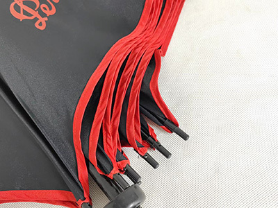 Manual Straight Promotional Umbrellas 60 Inch Rain Wind Resistant
