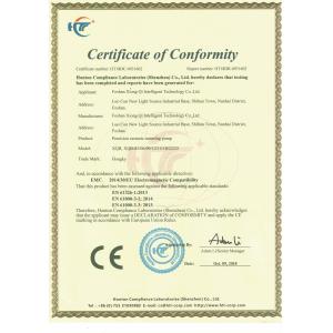 Foshan Xiong Qi Intelligent Technology Co., Ltd. Certificaciones