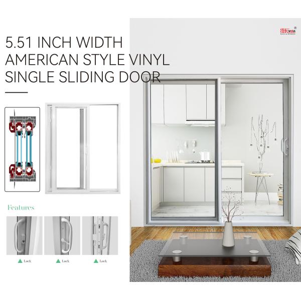 На заказ Слимлайн Алюминиевые Французские Двери Белые Антиугонные