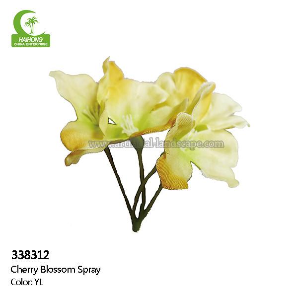 Flores artificiais do toque real plástico da haste, Cherry Blossom Artificial Flowers 110cm