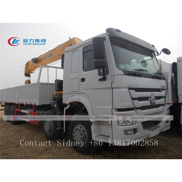 Sinotruk Howo 6x4 8T 10 Wheel Truck Mounted Telescopic Boom Crane