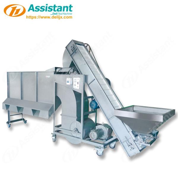 DL-6CSST-80 Oolong Tea Deblocking and Screen Sieving Machine with 36 RPM Barrel Speed