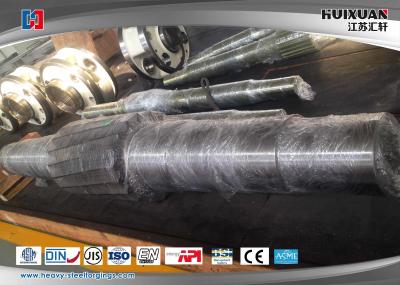 Heat Treatment Gear Blank Forging QT Alloy High Precision Gear Shaft