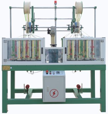 16 Spindle 1.1KW Rope Braiding Machine , 2heads Wire Braiding Machine