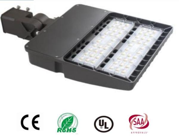 IP65 100W LED Shoebox Light , 6000K Led Outdoor Parking Lot Lights DLC Listed