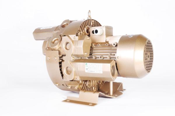Turbo Vacuum Air Blower For Gas Compression , 1.1kw High Pressure Air Blower