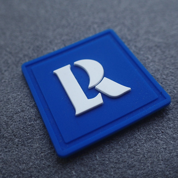 Custom Rubber Logo Patches silicone badge for garment