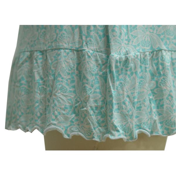 Round Neck Exotic Womens Night Robes , Western Style Women'S Plus Size Nightgowns