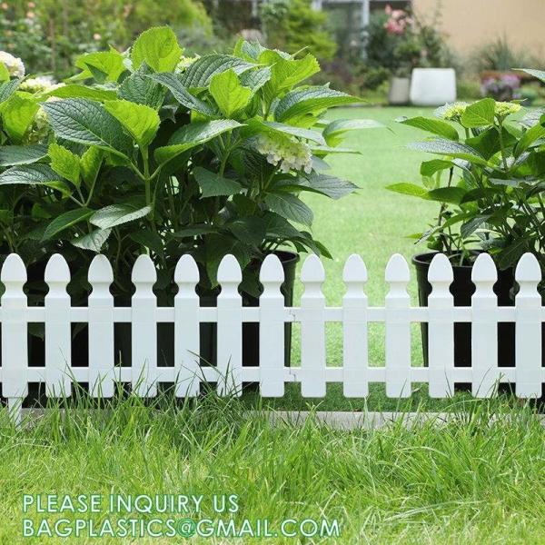Metal Fence, Plastic Fence, Wooden Fence, Lawn Edging Border Outdoor Garden Fence Panels Decorative Plastic Fencing