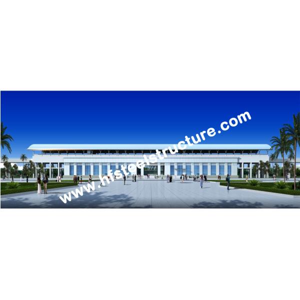 Здания промышленной стали типа свода, здания рамки холоднокатаной стали облегченные портальные