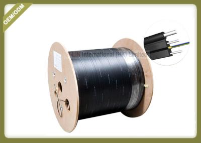 2 Cores Outdoor FTTH Fiber Optic Cable Single Mode With FRP Strength Member LSZH Jacket