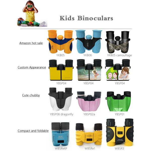Kids Binoculars New Fashion Shockproof 6x21 8x21 Telescope 10x22