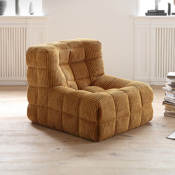MOYI Living Room Bedroom Balcony Furniture Lazy Sofa in the Living Compression Sponge Modular Couches Sofa