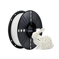 Filament de PLA blanc pour imprimante de bureau dans une boîte de 200 x 200 x 64 mm